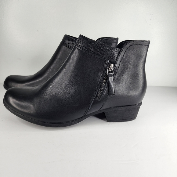 ROCKPORT Womens Carly Bootie. Black - Picture 4 of 14